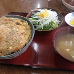 Kazunoya Shokudou - 「かつ丼」（580円）