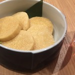 鮮魚 きかん坊 - 長芋漬け（しょうゆ）（480円）
