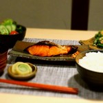Takajou Wakyou - ［昼の部］銀鮭の西京焼き