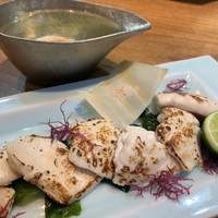 磯ぎよし 天神店 - 鯖の白子の炭火焼