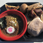 中華蕎麦 とみ田 - 「濃厚魚介豚骨つけ麺2019」800円+「全のせ」450円（中華蕎麦とみ田 富田治presents 最強ラーメン祭）