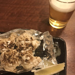 立ち呑み くにし - たら白子塩焼き