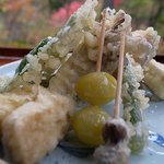 手打そば 時屋 - 天麩羅