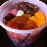 茂助だんご - あんみつ完成