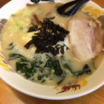 とんこつらーめん 黒竜 - とろろ味噌らーめん