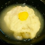 蓬左茶寮 - ＝蛤と海老のしんじょ 蕪のすり流し＝