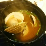 蓬左茶寮 - ＝鬼あさりの味噌汁＝