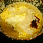 蓬左茶寮 - ＝平貝と椎茸の玉子雑炊＝