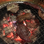 悟空伝 - 火加減の調整は出来ません。個室内は灼熱です…(￣▽￣;)!!ｱﾂｰ