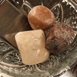 鉄板ダイニング 芳 - 岩塩3種