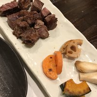 鉄板ダイニング 芳 - フィレ130gと焼き野菜