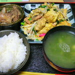 ふ～ちゃんぷる～定食