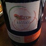 Gyokai Bisutoro Sasaya - 赤ワイン；　ドメーヌ・バサック　メルロー
