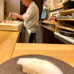 Sushi Mandai - 烏賊はピンボケながらも甘く甘く。。。