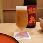 日本料理 寺田 - 生ビール