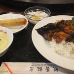 上海酒家 軼菁飯店 - 麻婆茄子丼定食850円