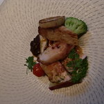 レストラン 蒼 - ランチ赤。お肉メイン料理