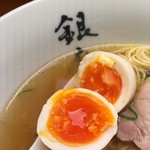 銀座 八五 - 味玉（断面）