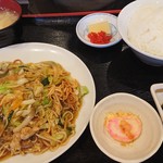 楓林 - 2019　4/13　焼きそば　定食