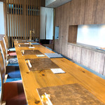 白金台こばやし - カウンター