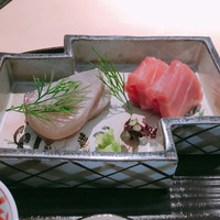御料理 ふじ田 - 藁で叩いたサワラ、鮪