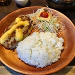 びっくりドンキー - ディッシュランチ（チーズ２００㌘）