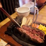 ブロンコ ビリー - ステーキハウス ブロンコビリー 静岡SBS通り店 　炭焼きがんこハンバーグ