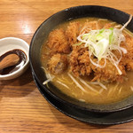 高知ジェントル麺喰楽部 - 鶏ももカツらーめん(味噌)