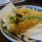 旧軽井沢食堂 - 天ぷら こごみかな？