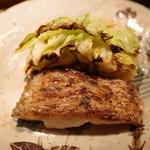 神楽坂 石かわ - 春キャベツとノドグロ