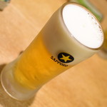 初恋屋 - 生ビール・中（４００円＋税）２０１９年３月