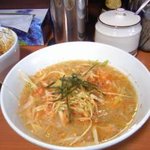 めんいち - つけ麺のスープは普通サイズのラーメンどんぶりに