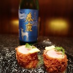 とんかつ マンジェ - エシレバターとんかつに大吟醸✨