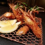 とんかつ マンジェ - 天使の海老フライ٩(ˊᗜˋ*)و