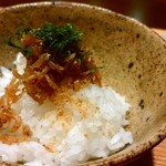紀のん - ちりめん山椒ご飯