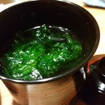紀のん - あおさ汁