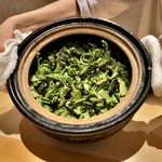 銀座 しのはら - 山菜ご飯