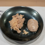 うを徳 - 2019.4 明石桜鯛の真子と肝煮