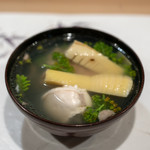 うを徳 - 2019.4 長崎ノドグロ・長岡京タケノコ・鯛白子・奈良花山椒のお椀