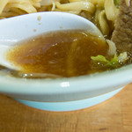 ラーメン髭 - スープです。