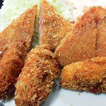 三河屋食堂 - ハムカツ＆カキフライ