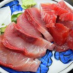 三河屋食堂 - マグロブツ＆イサキ刺身