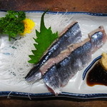 市民酒蔵諸星 - さんま刺