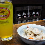 市民酒蔵諸星 - ウコンハイと卯の花