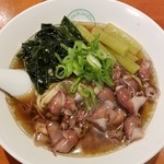 麺屋 六感堂 - イカ三昧（イカ干し清湯）醤油