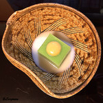 御料理 寺沢 - うすい豆豆腐に白子の裏漉し