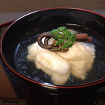 御料理 寺沢 - 鮎魚女と薇の椀物