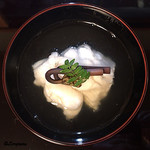 御料理 寺沢 - 鮎魚女と薇の椀物