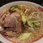 千石自慢らーめん - 野菜ラーメン　脂多め