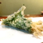 江戸前晋作 - 白魚の大葉巻